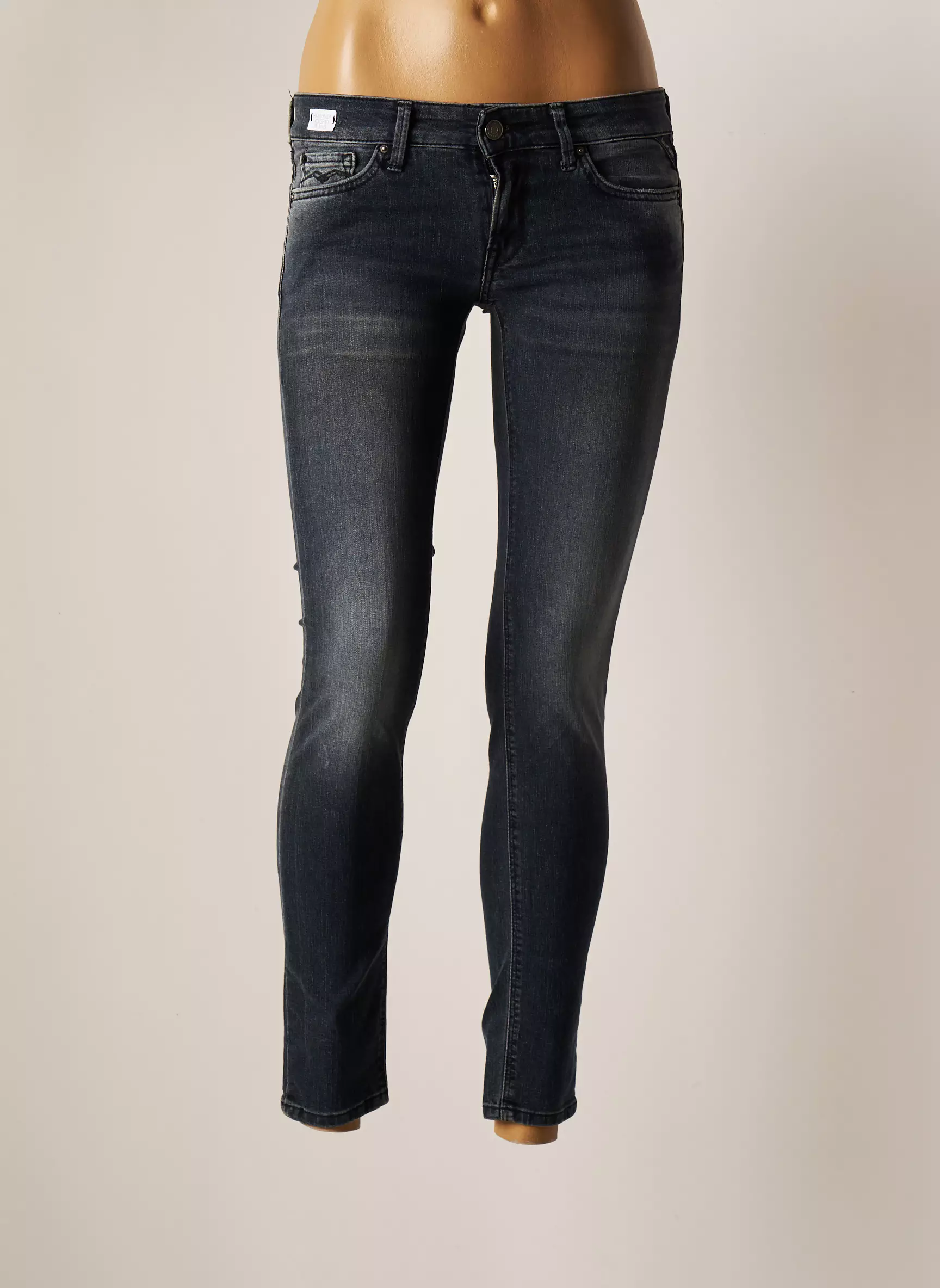 Replay Jeans Skinny Femme couleur bleu