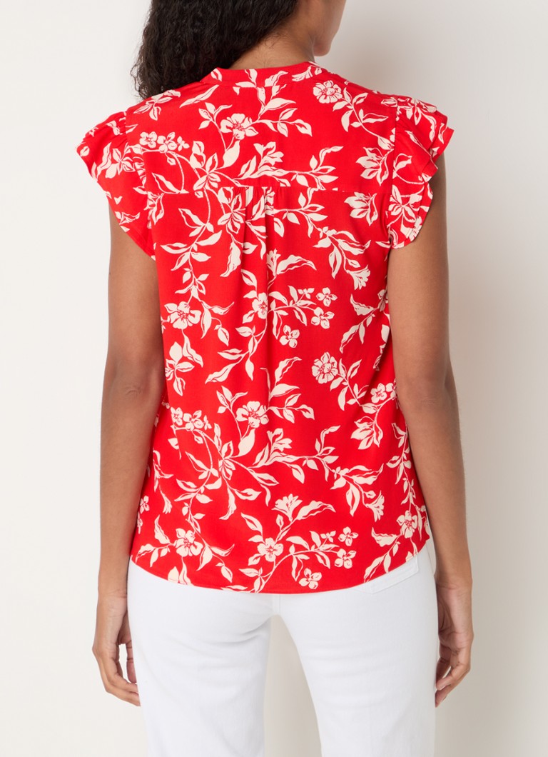 Hobbs Cleo top with floral print