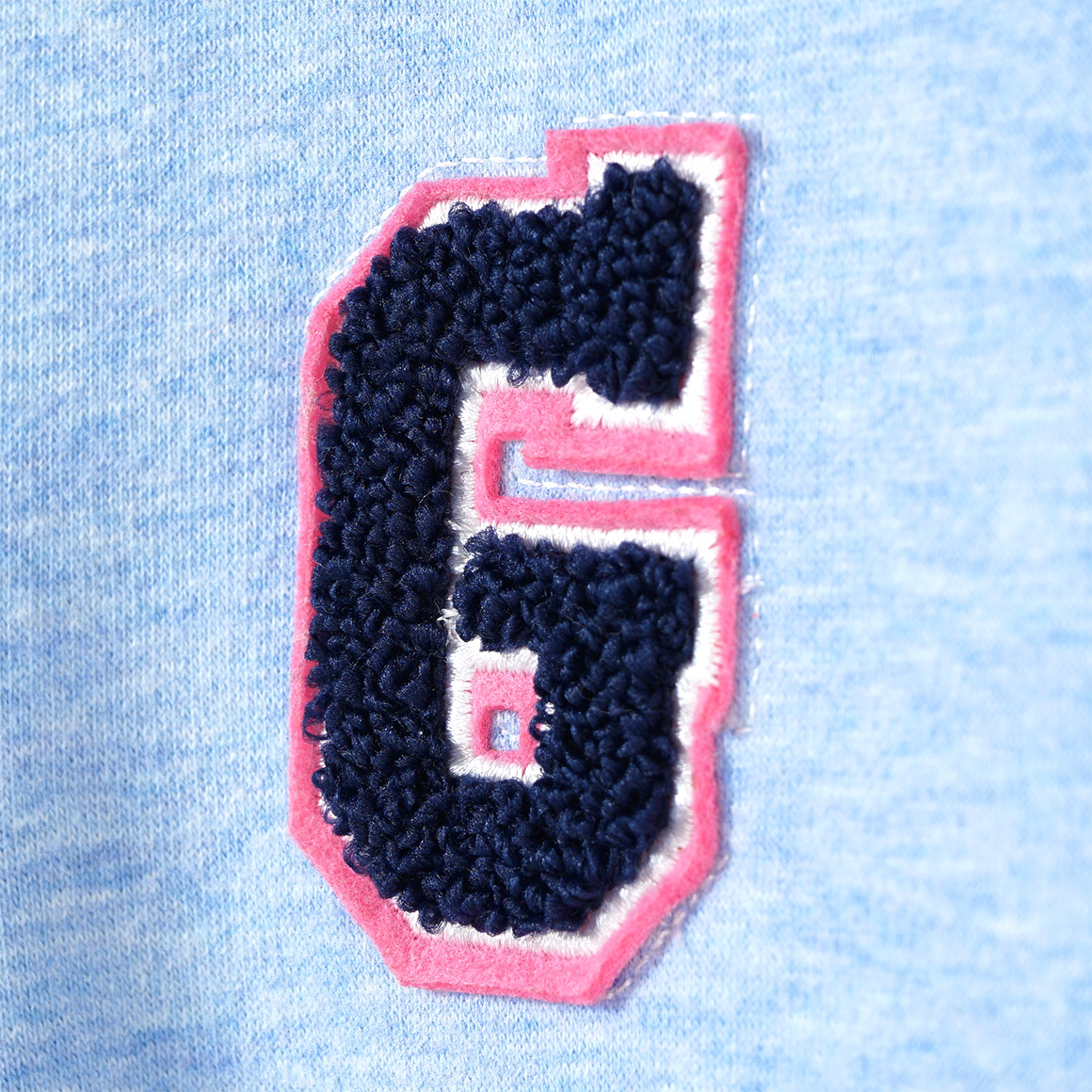 Mädchen Sweatshirt mit Stehkragen