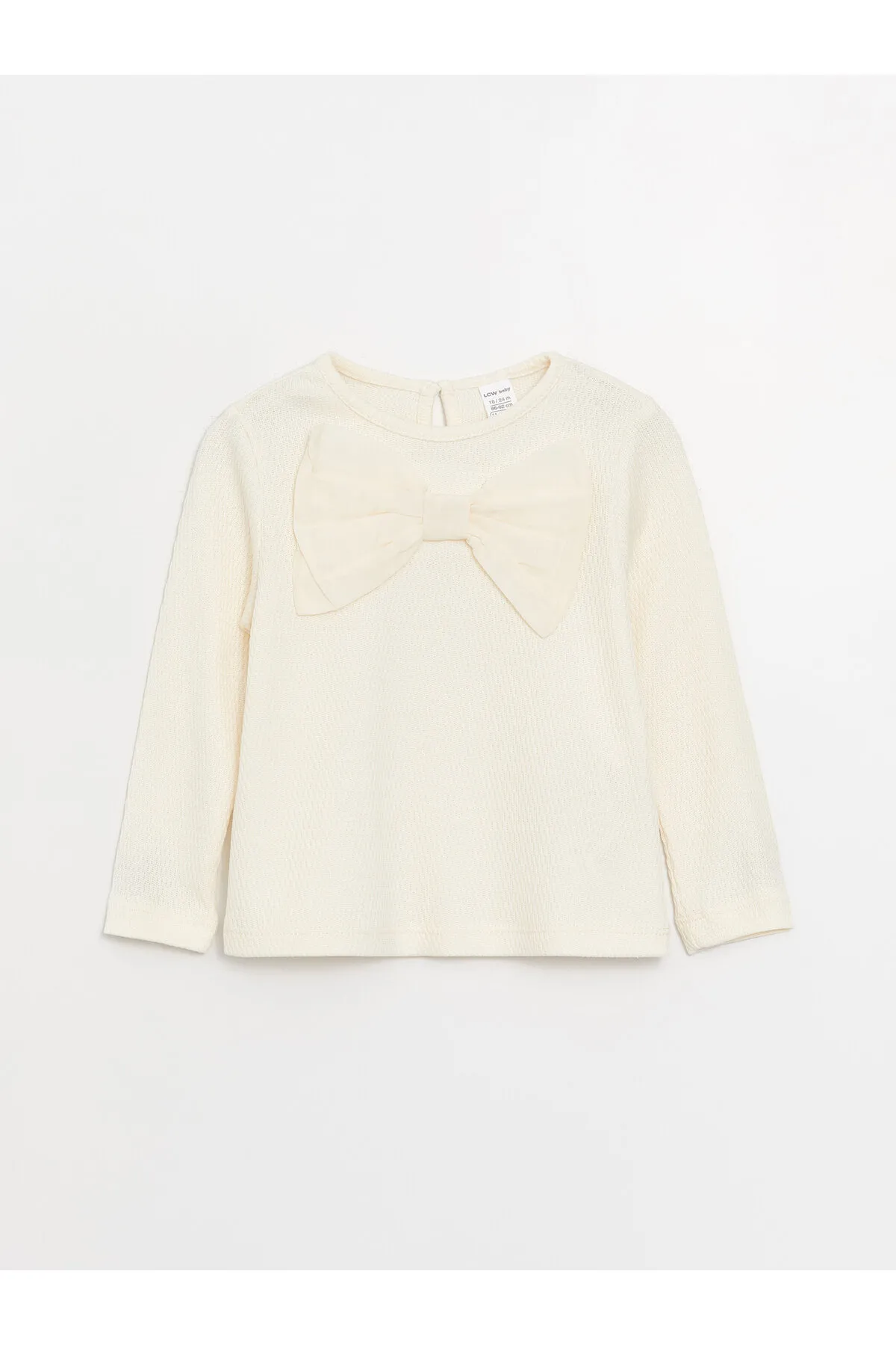 LC Waikiki  Basic-Bluse für Babymädchen mit Rundhalsausschnitt