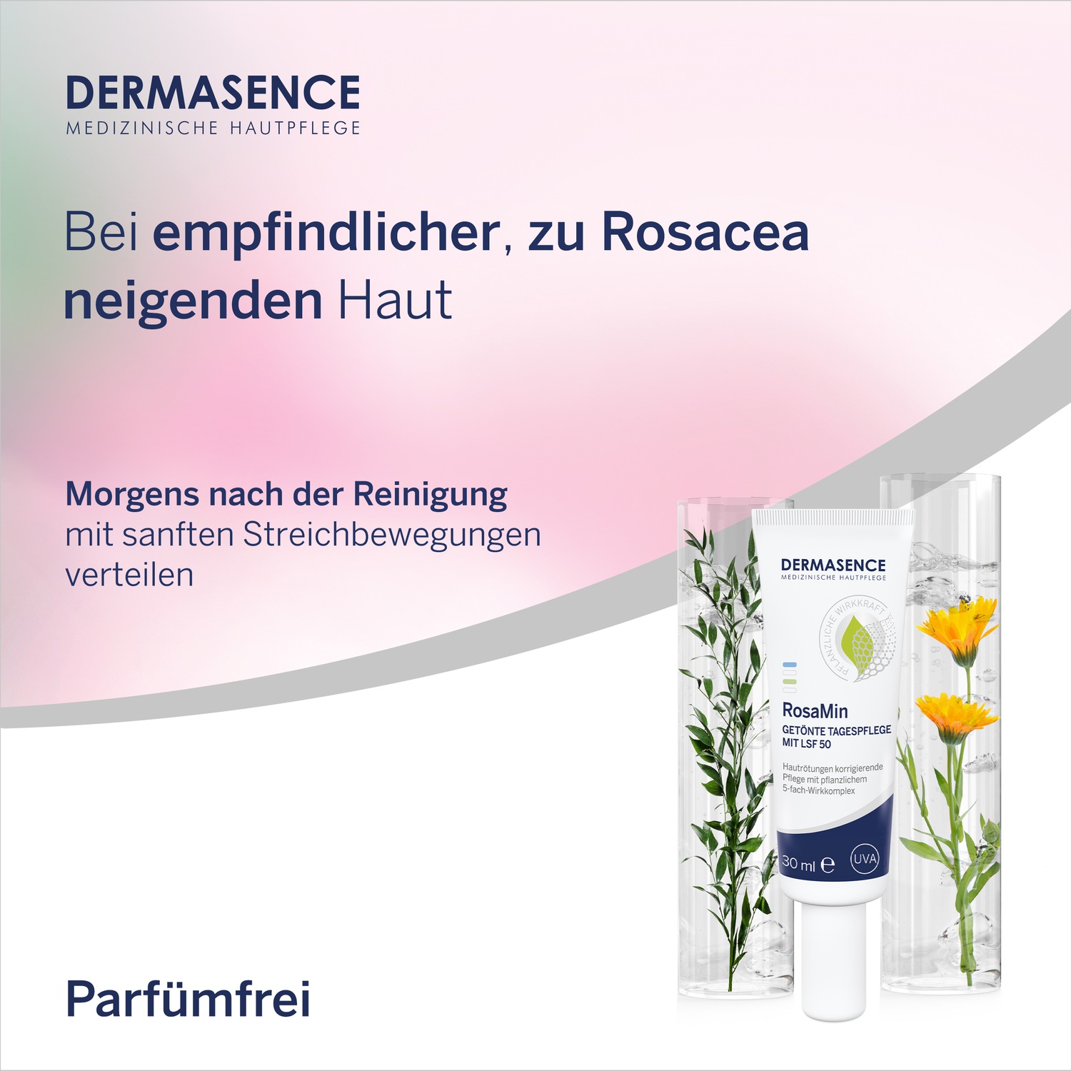 RosaMin getönte Tagespflege Cr.LSF 50