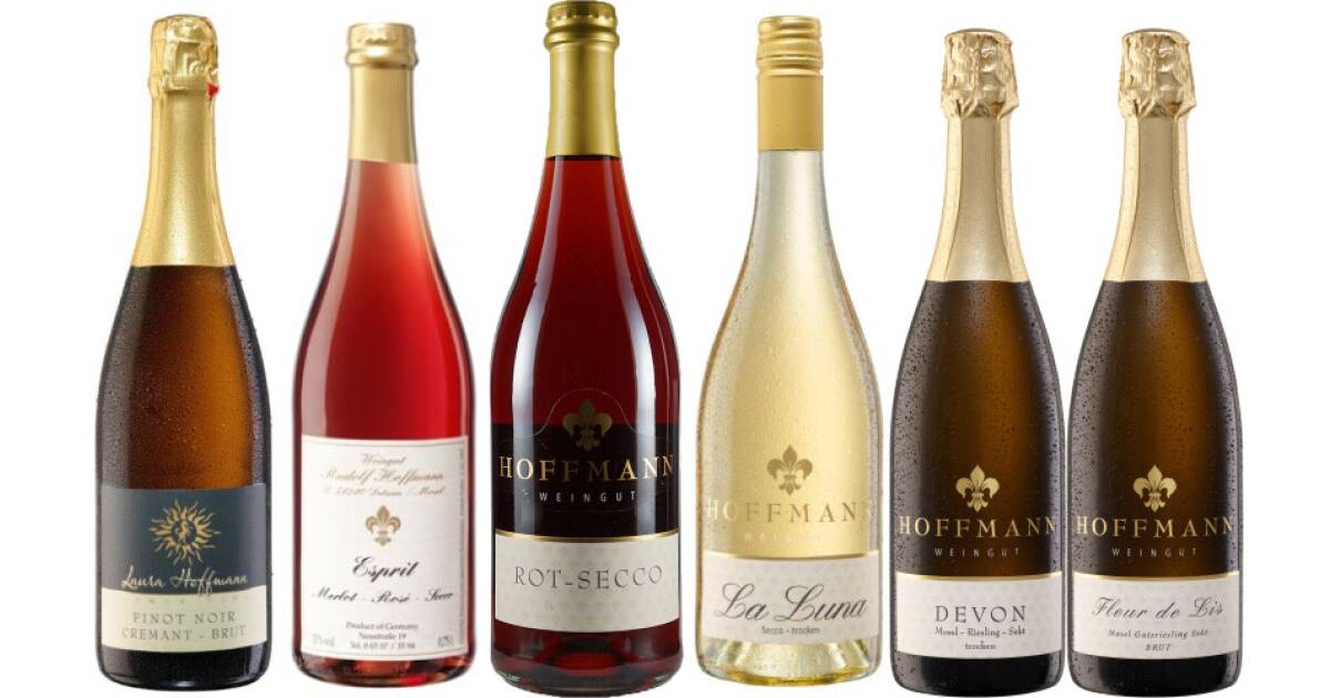 Prickelndes Vergnügen Probierpaket  - 30 % von Weingut Rudolf Hoffmann günstig bei wein.de kaufen