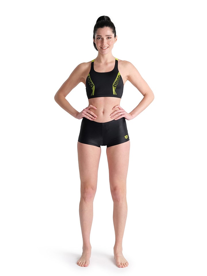 Arena Bikini in Schwarz/ Gelb günstig kaufen