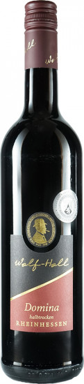 2020 Domina Rotwein halbtrocken - Winzerhof Wolf-Holl