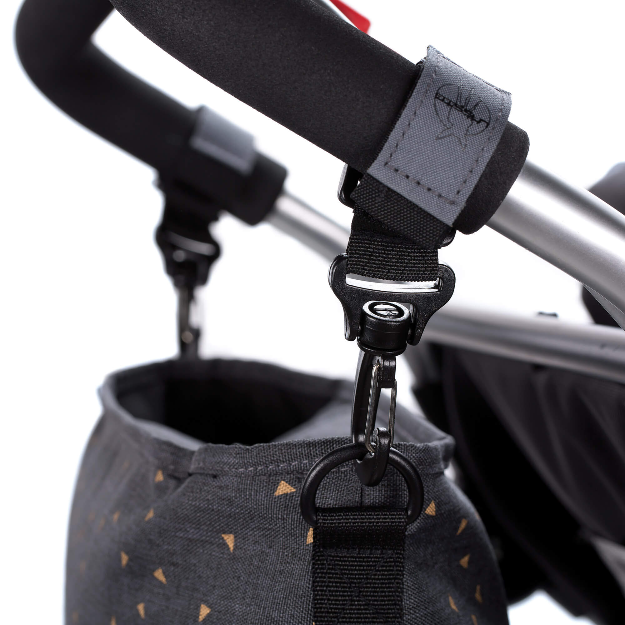 Kinderwagentasche - Buggy Organizer, Triangle Dark Grey