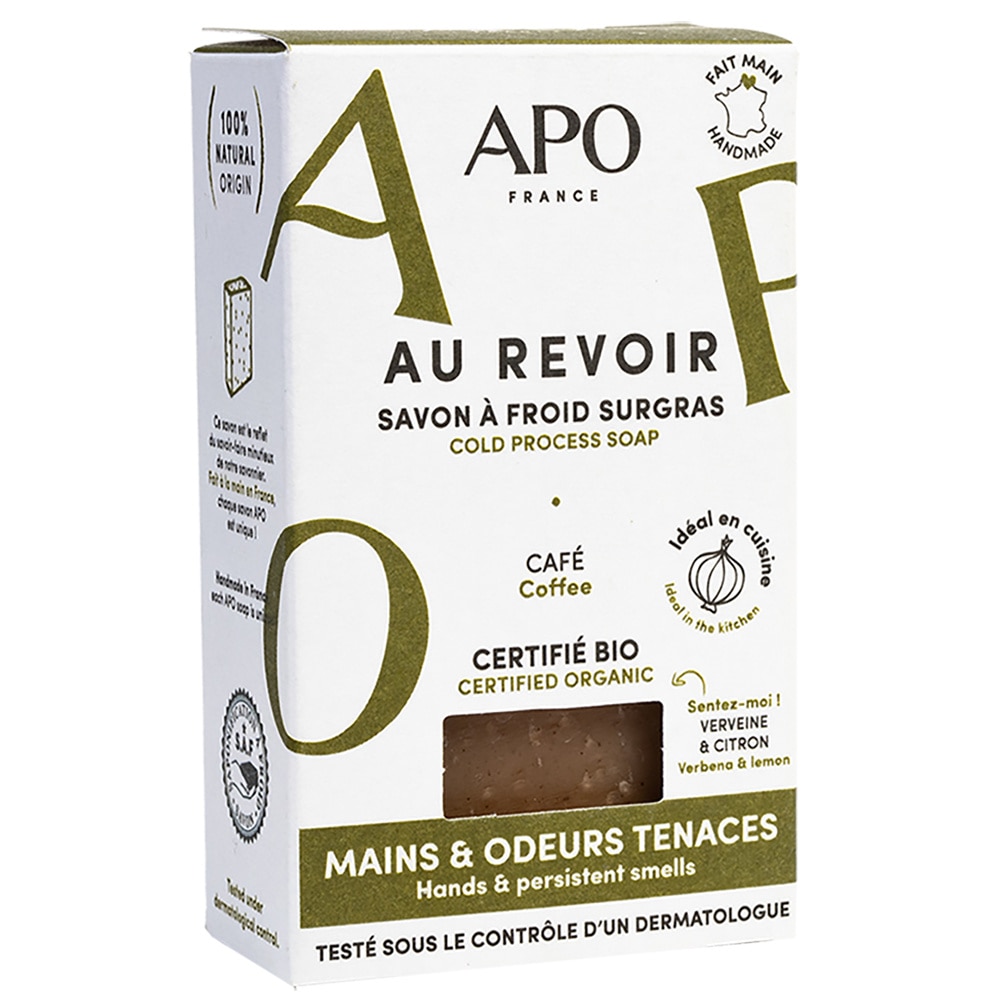 APO France Savon à froid surgras Au Revoir Savons solides saponifiés à froid