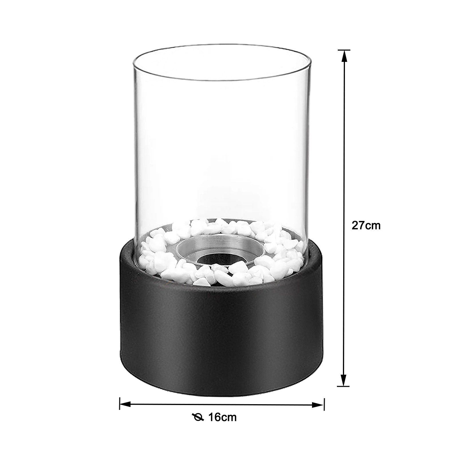 AUFUN Dekokamin Bioethanol Kamin, Indoor und Outdoor