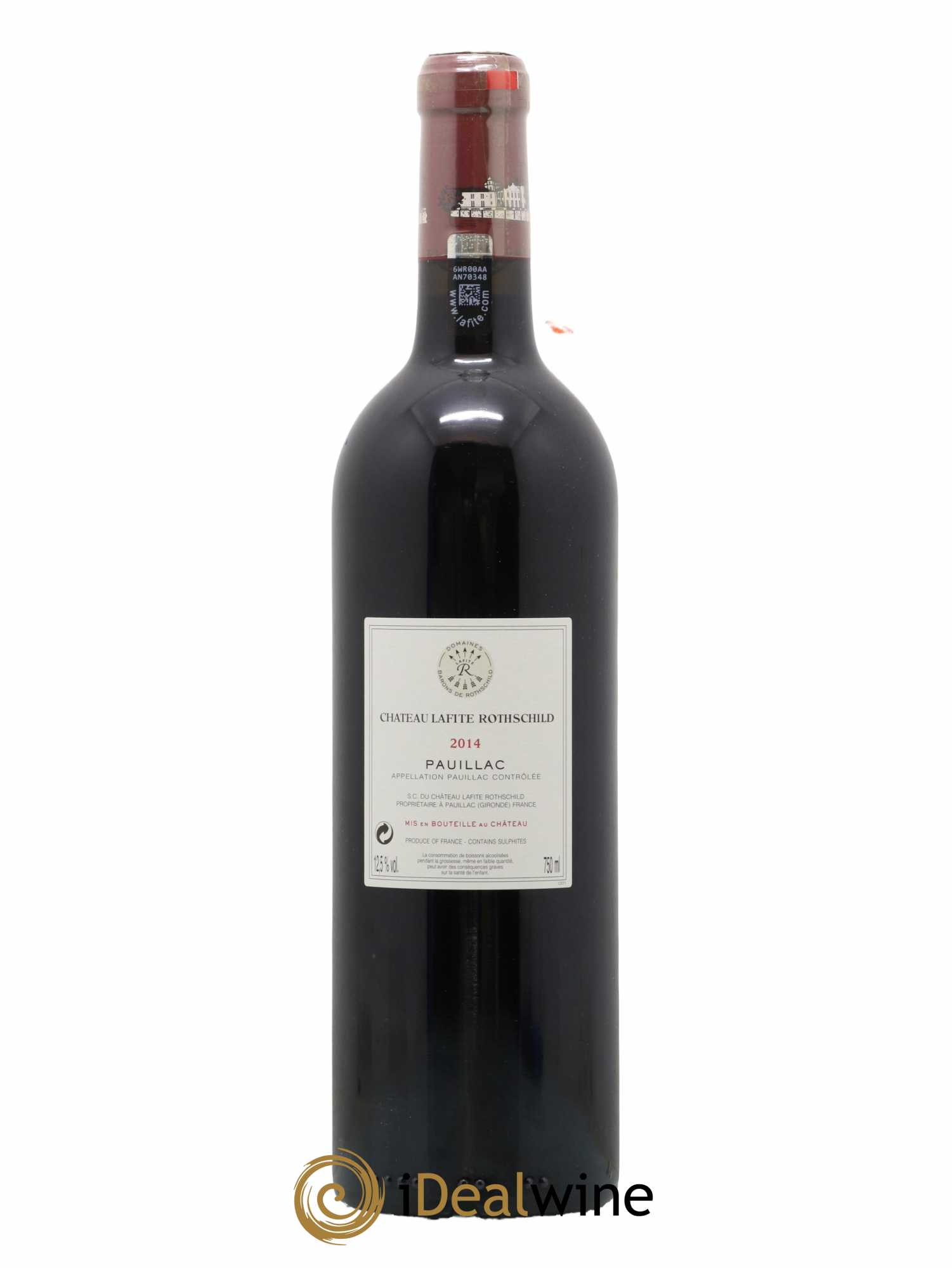 Château Lafite Rothschild 1er Grand Cru Classé  2014 - Lot de 1 Bouteille