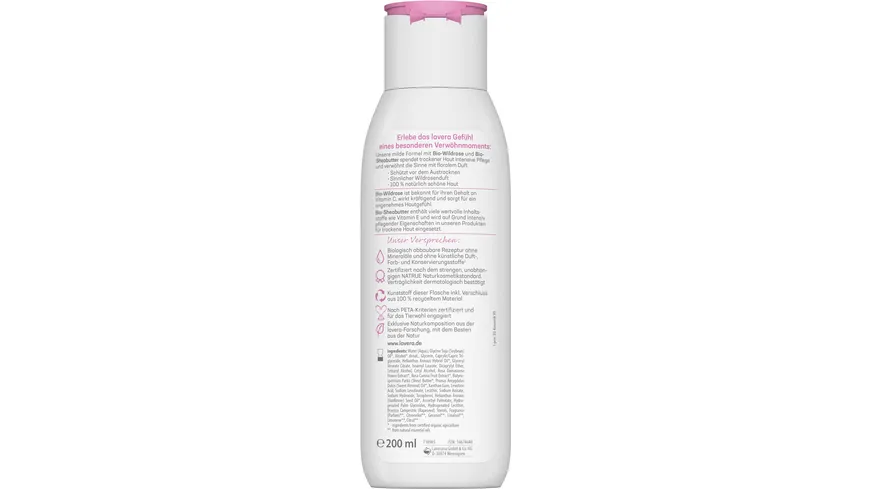 lavera Body Milk Sanft 200 ml