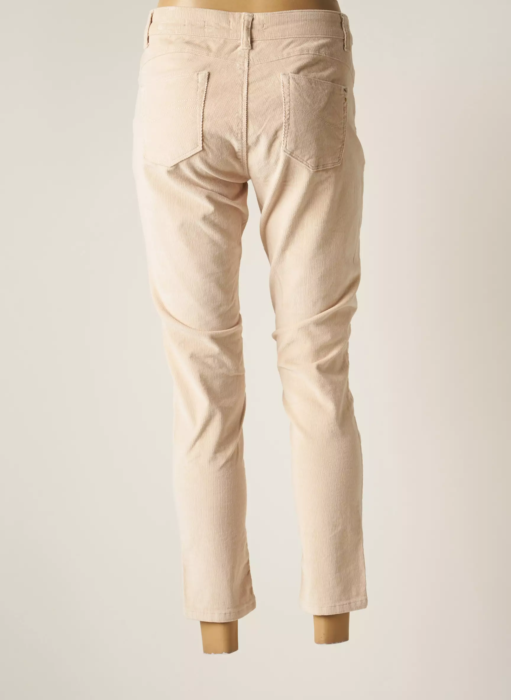 Fracomina Pantalon7 8 Femme couleur beige