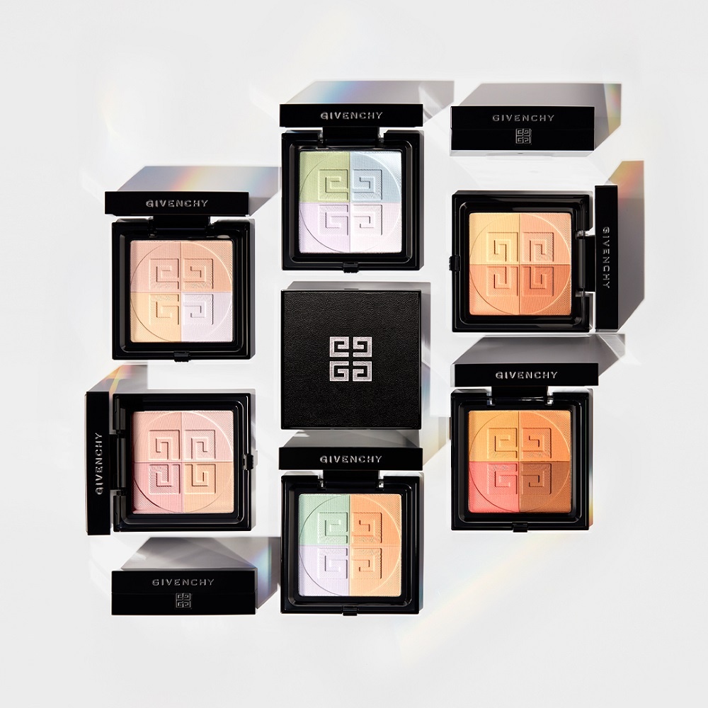 Givenchy PRISME LIBRE PRESSED POWDER Poudre compacte fixatrice 4-couleurs floutante et matifiante