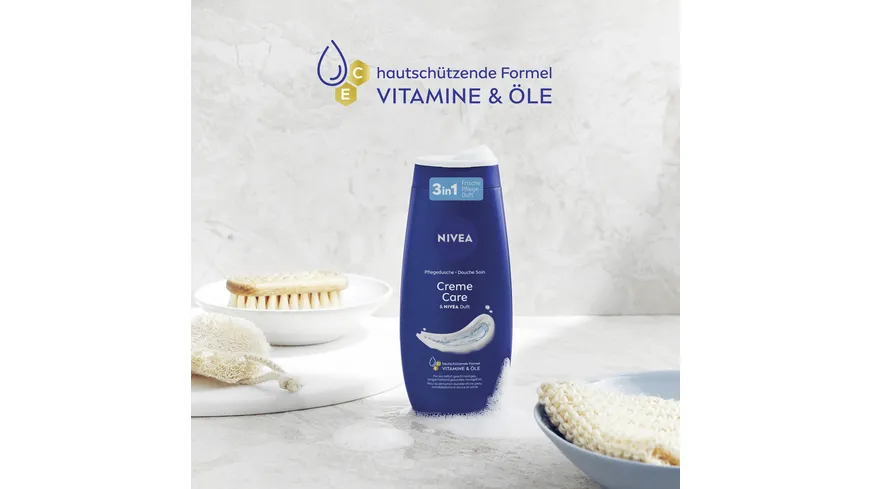 NIVEA Pflegedusche Creme Care & NIVEA Duft 250 ml