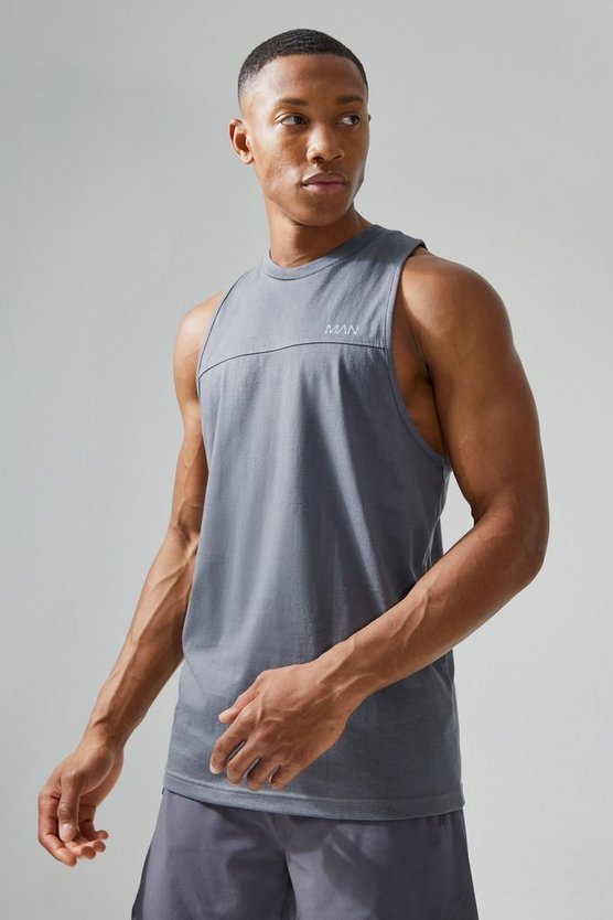 Man Active X Andrei Gym Racer-Tanktop