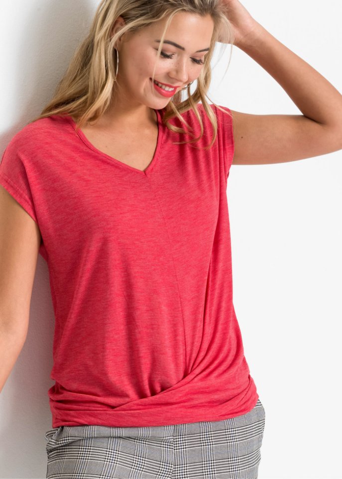 Shirt mit Knoteneffekt