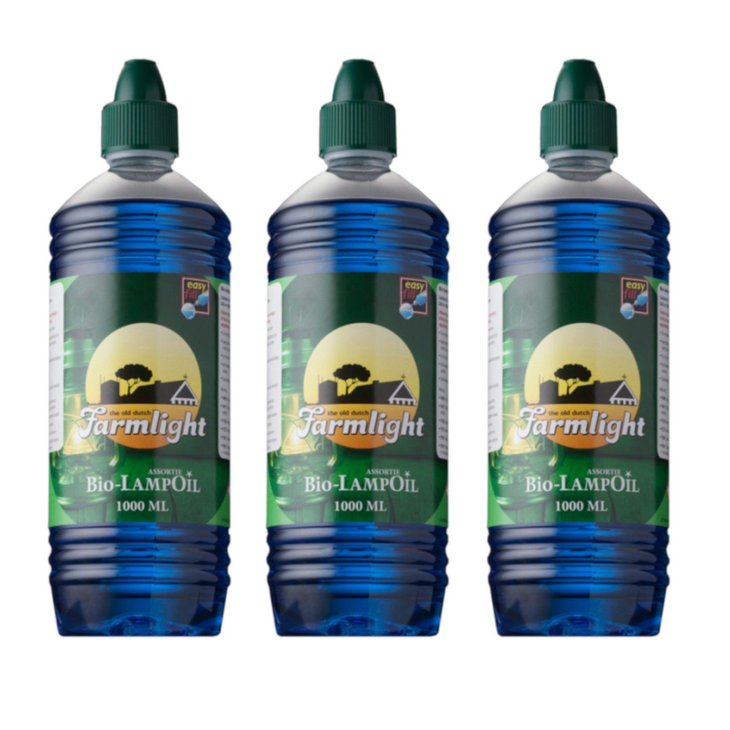 Moritz Lampenöl 3 Liter Bio Lampenöl blau, 2,1 kg, für Bambusfackeln, Gartenfackeln, Öllampen Outdoor Zubehör