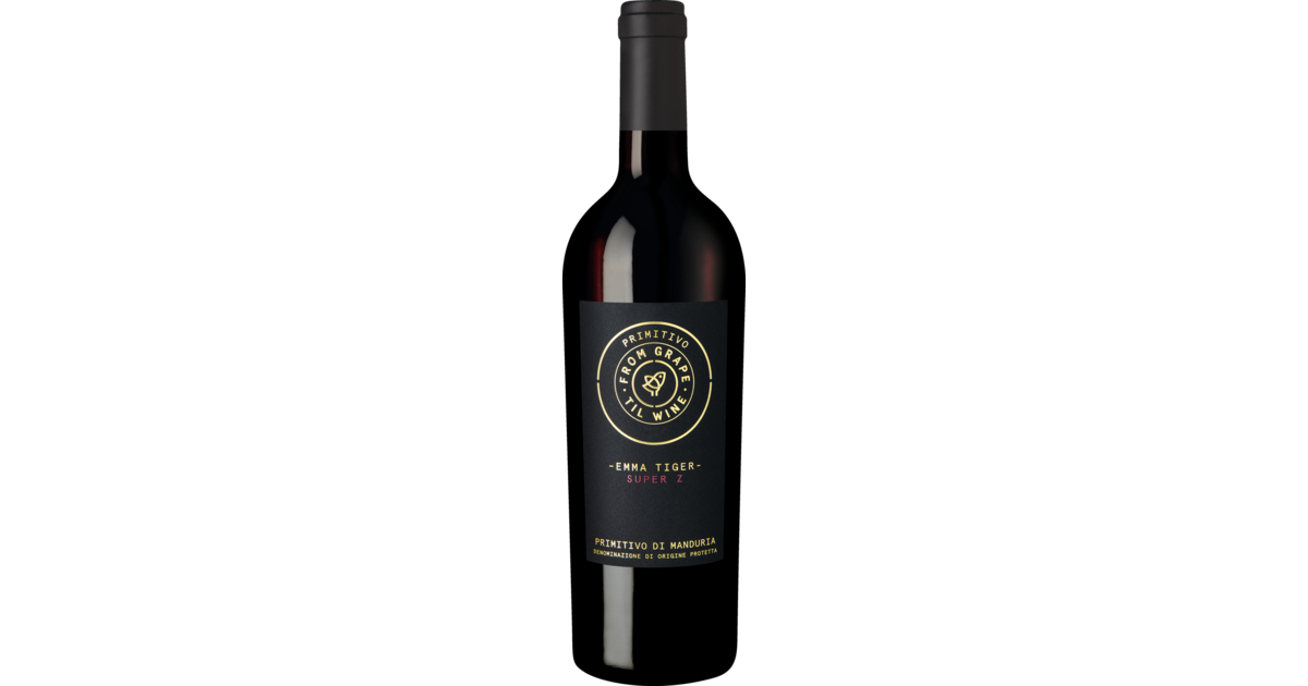 Emma Tiger Super Z Primitivo - From Grape Til Wine