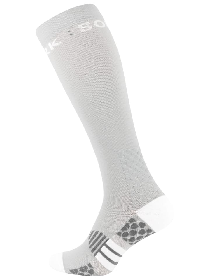Stark Soul® COMPRESSox – Unisex Kompressions-Sportsocken in hellgrau günstig kaufen