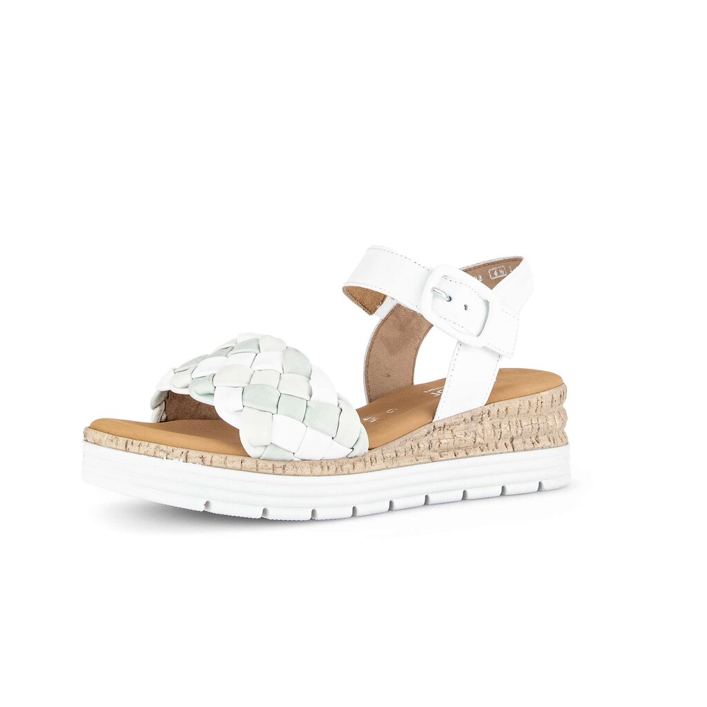 Gabor comfort Keilsandalette weiß