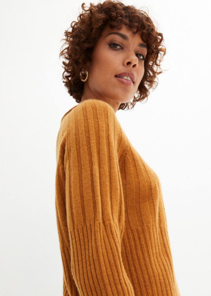 Wollpullover mit Good Cashmere Standard®-Anteil