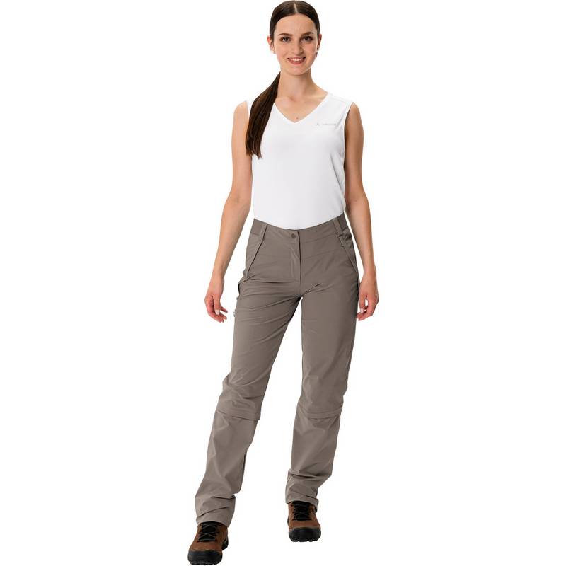 VAUDE Farley Stretch Capri T-Zip III Zipphose Damen