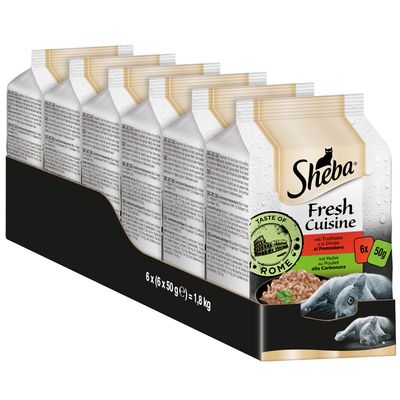 Sparpaket Sheba Fresh Cuisine Taste of Rome 36 x 50 g