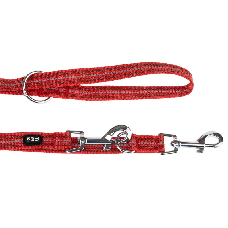 TIAKI Hundeleine Reflective Rubber, rot zu TOP-Preisen | bitiba %