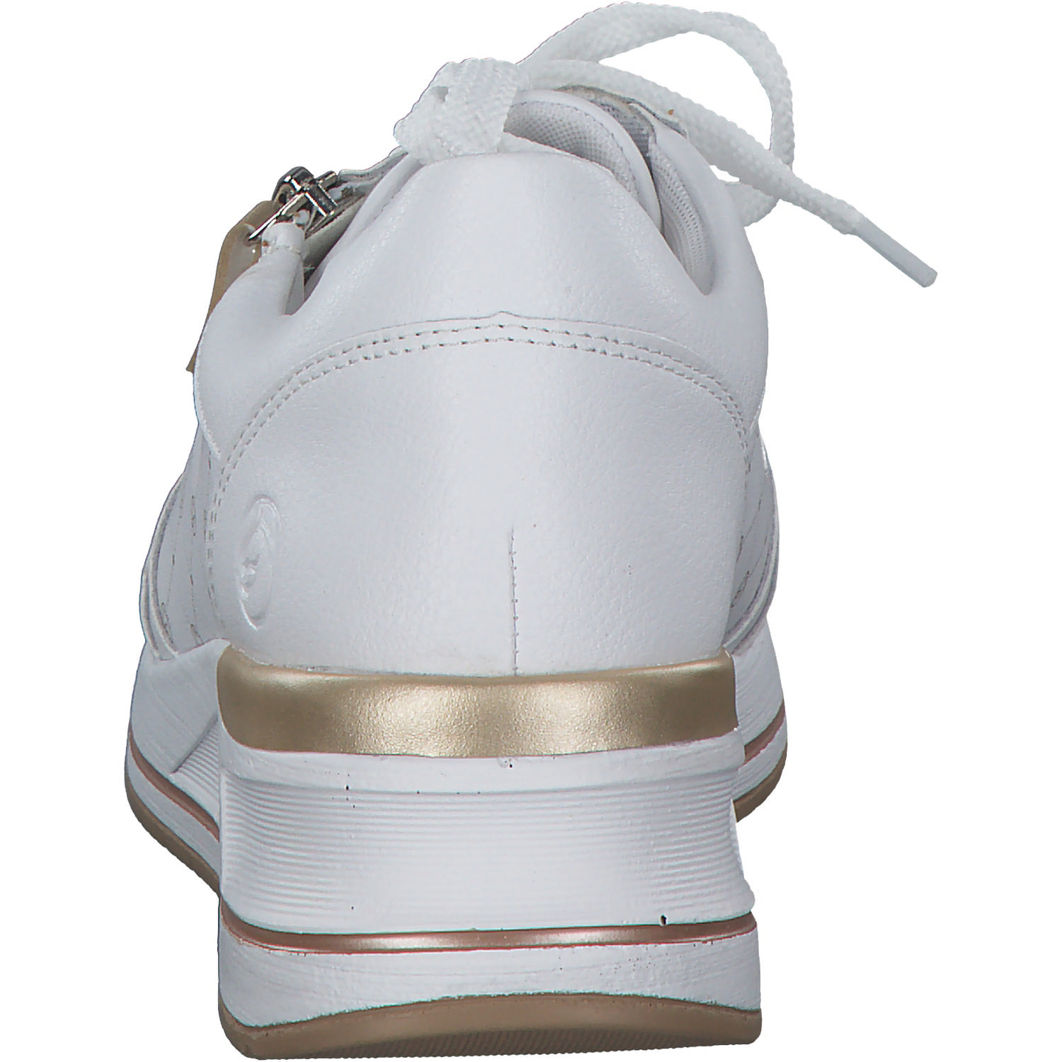 Remonte D3211, Schnürschuhe, Damen, weiss/weiss/alloy/lightgold