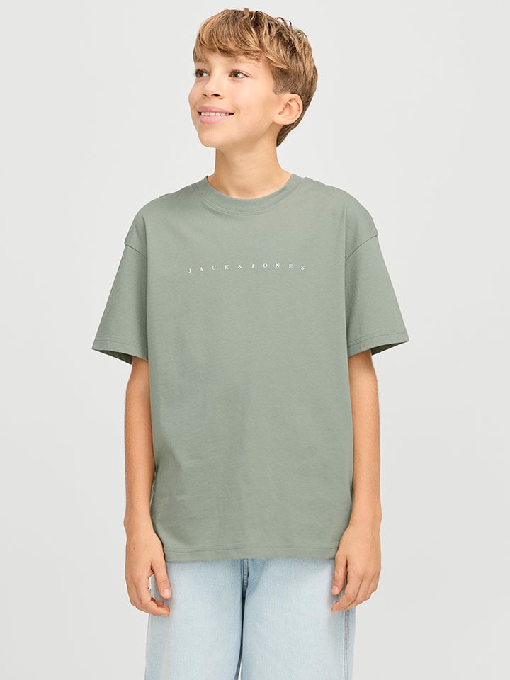 JACK & JONES Junior Shirt in Grün günstig kaufen