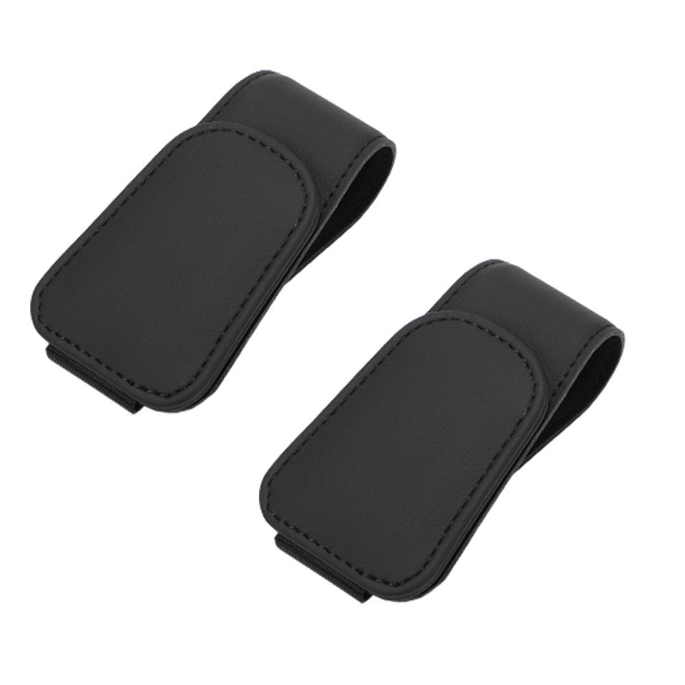 KOMIRO Brillenetui Brillenhalter für Auto 2 STK Magnet Sonnenbrillenhalter