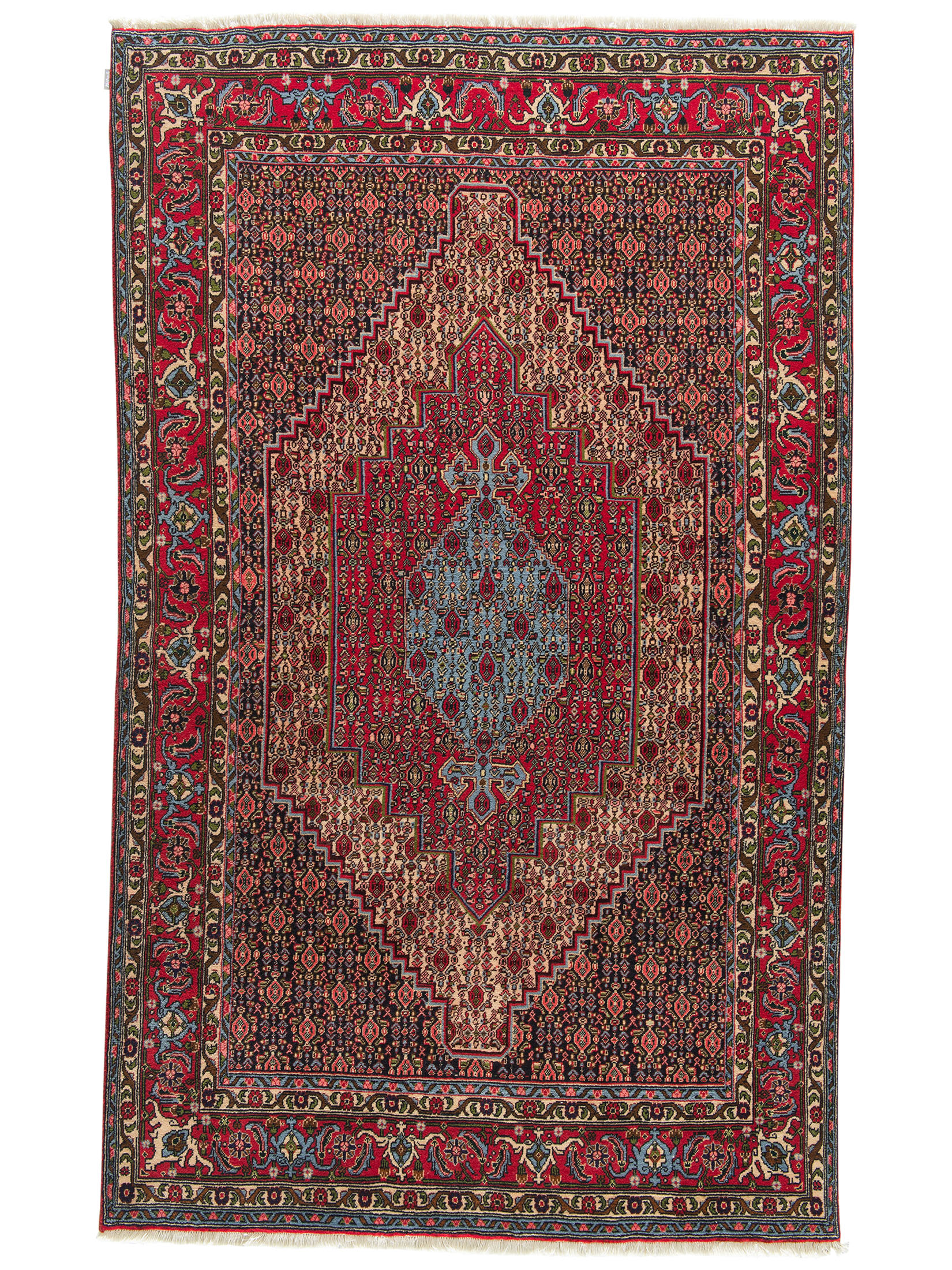 Senneh ca. 150 x 245 cm, Unikat / Einzelstück