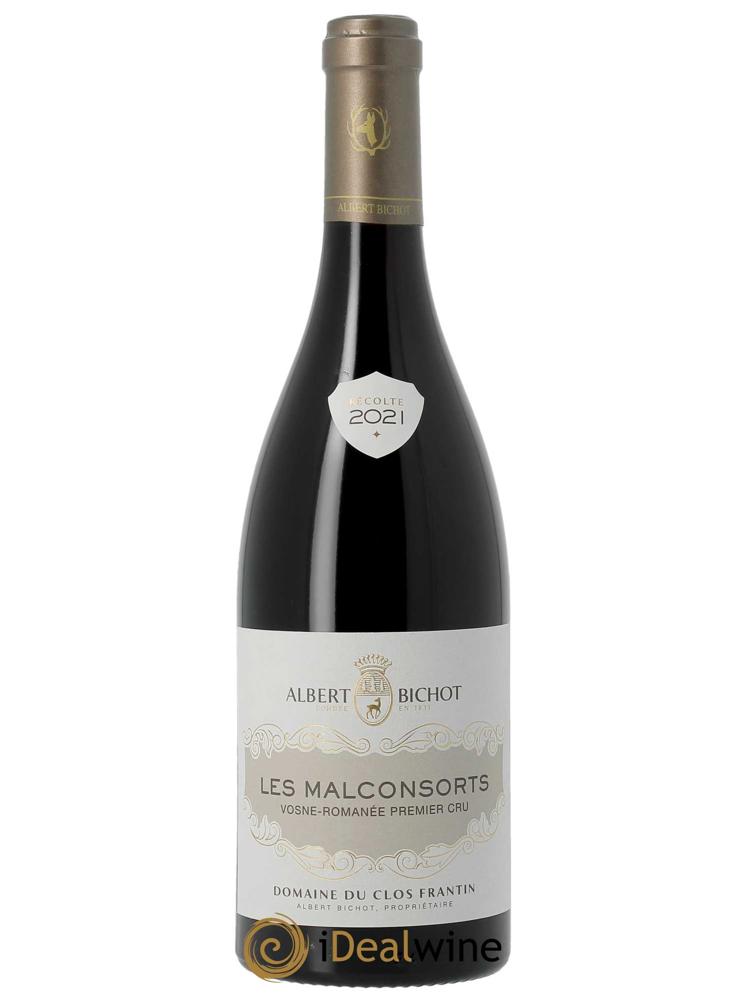 Vosne-Romanée 1er Cru Les Malconsorts Clos Frantin - Albert Bichot  2021 - Lot de 1 Bouteille
