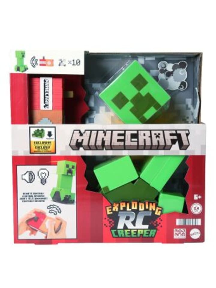 Mattel Spielzeug - Minecraft Exploding RC Creeper günstig kaufen onesize