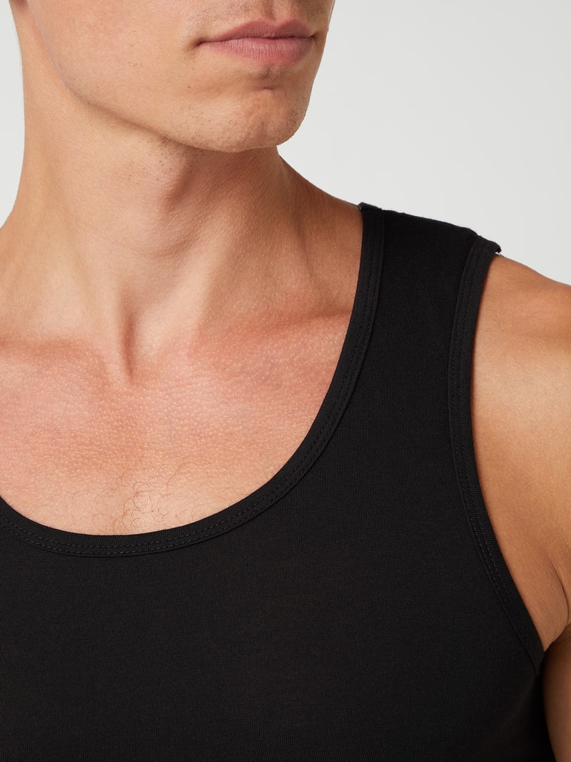 Tanktop im 2er-Pack Modell 'Bradley' in schwarz