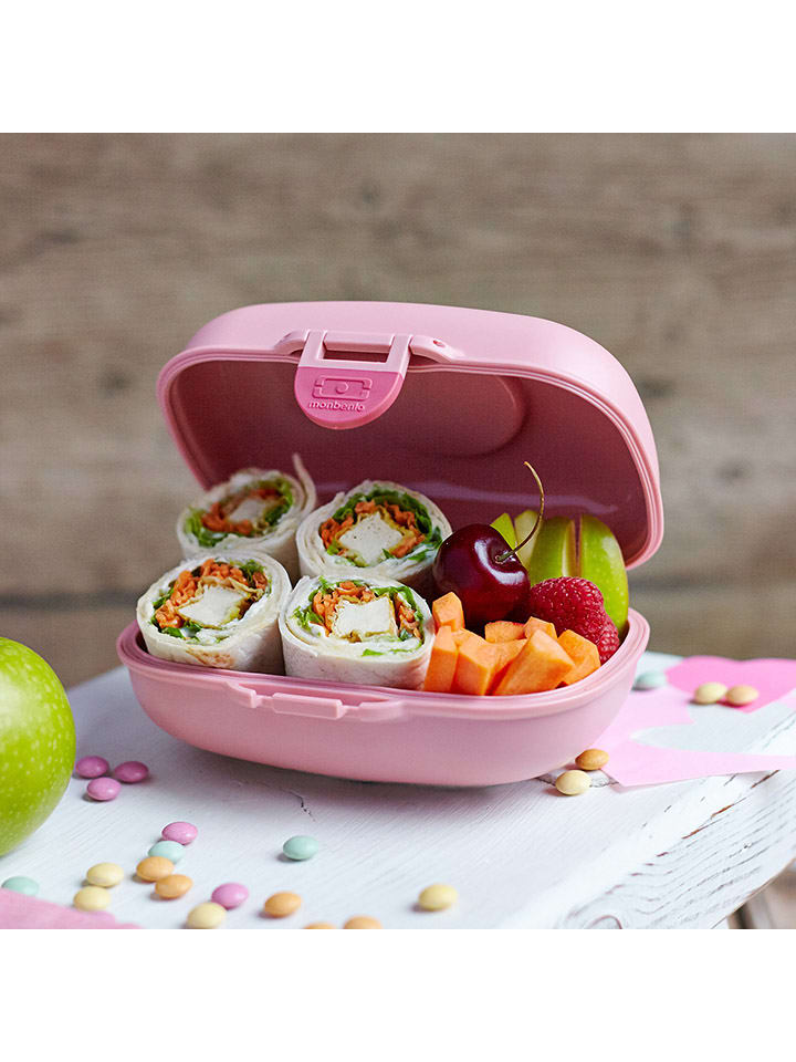 Monbento 3tlg, Snack-Set in Rosa günstig kaufen onesize