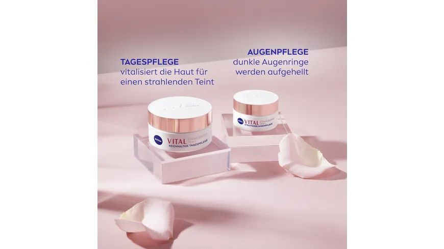 NIVEA Vital Strahlender Teint Reichhaltige Tagespflege Reife Haut 50 ml