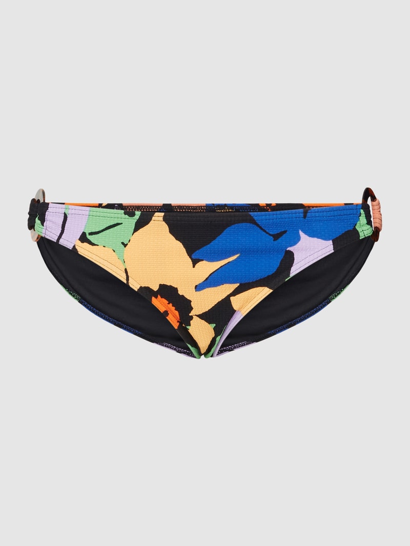 Bikini-Slip mit Allover-Muster Modell 'JAM' in royalblau