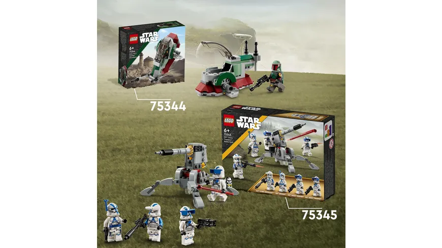 LEGO Star Wars 75345 501st Clone Troopers Battle Pack Set mit Figuren