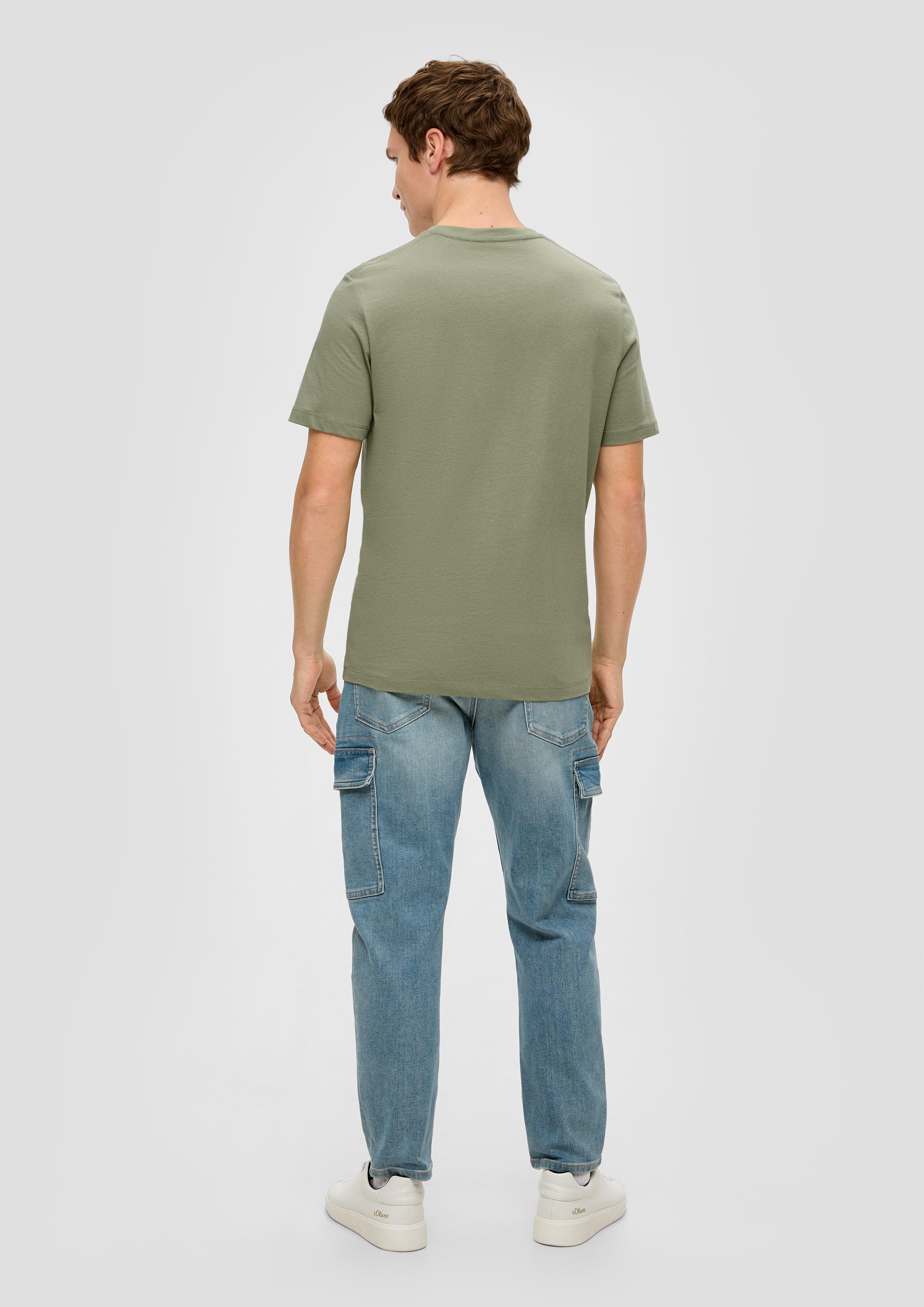 T-Shirt mit Frontprint  2141458-73D1