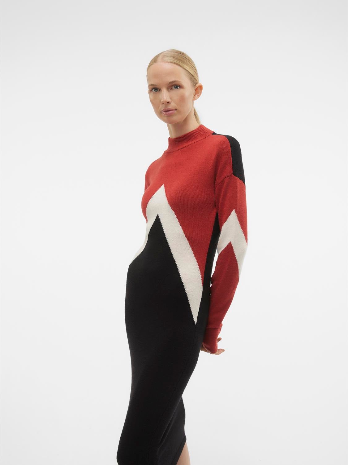 VMNANCY Langes Kleid