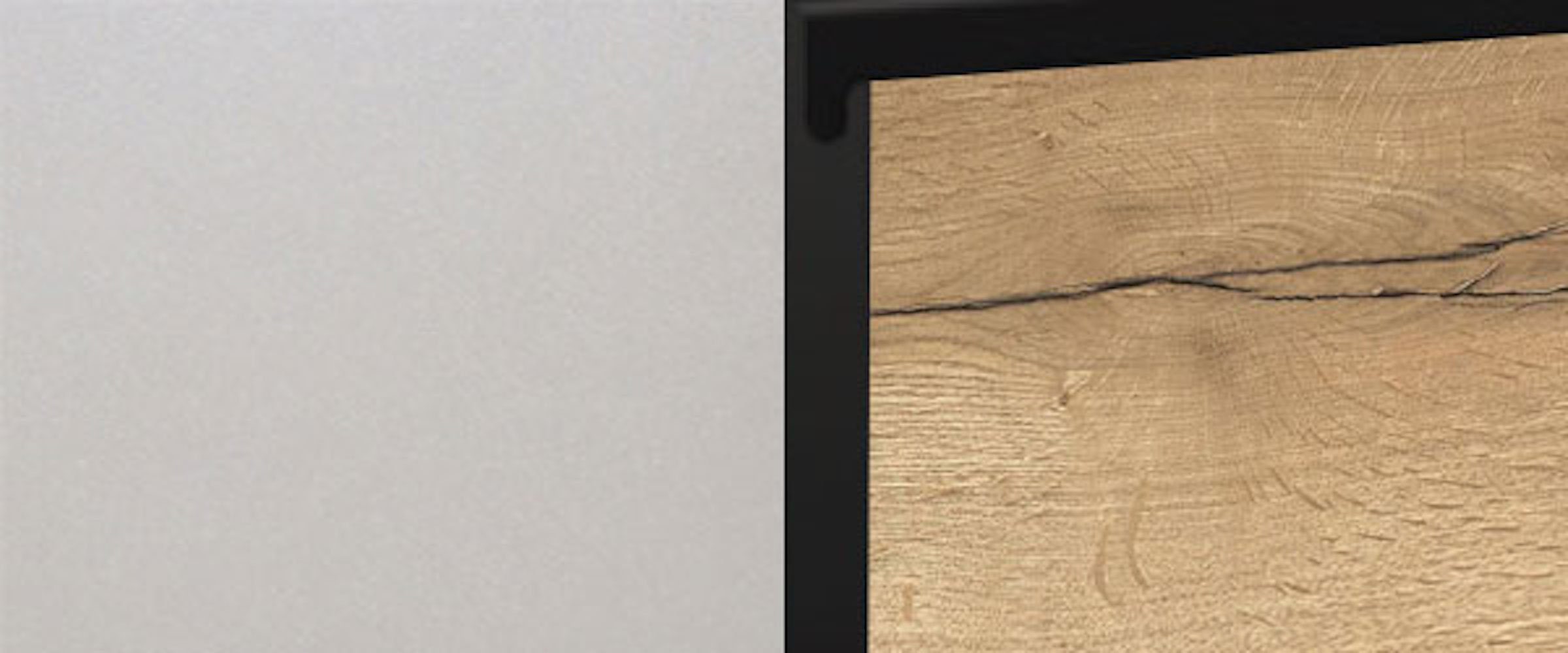 Feldmann-Wohnen Sockelblende Treviso, 60cm Front- und Sockelfarbe wählbar grifflos vollintegriert