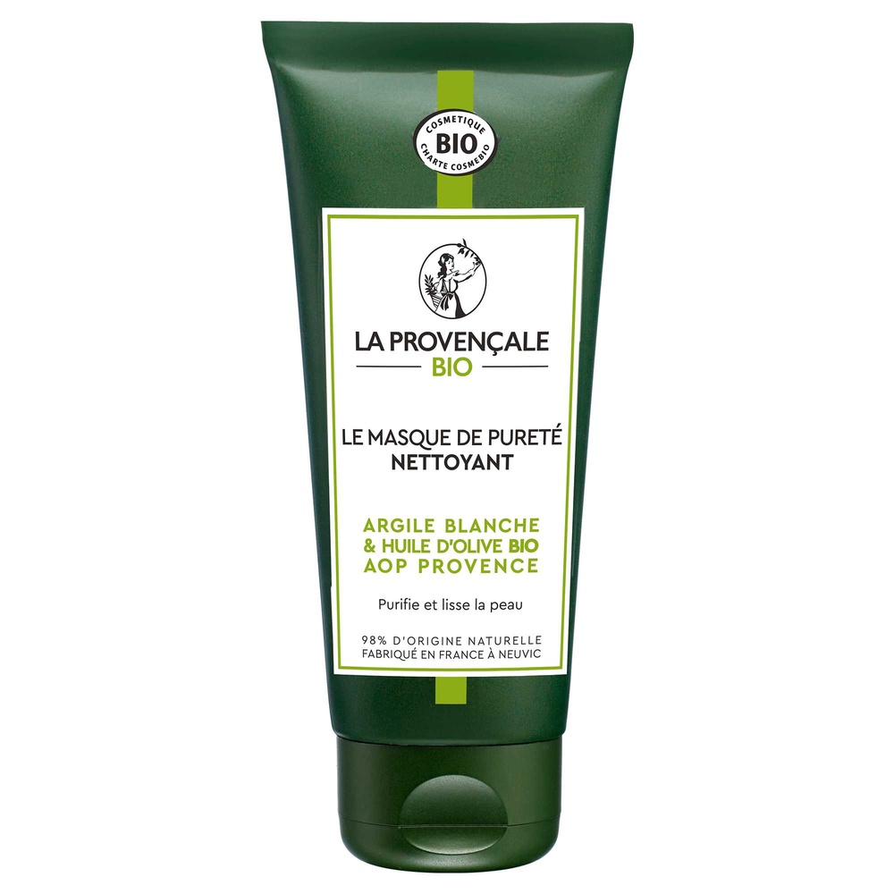 La Provençale Le Masque de Pureté Nettoyant et Purifiant Masque Nettoyant Visage Bio
