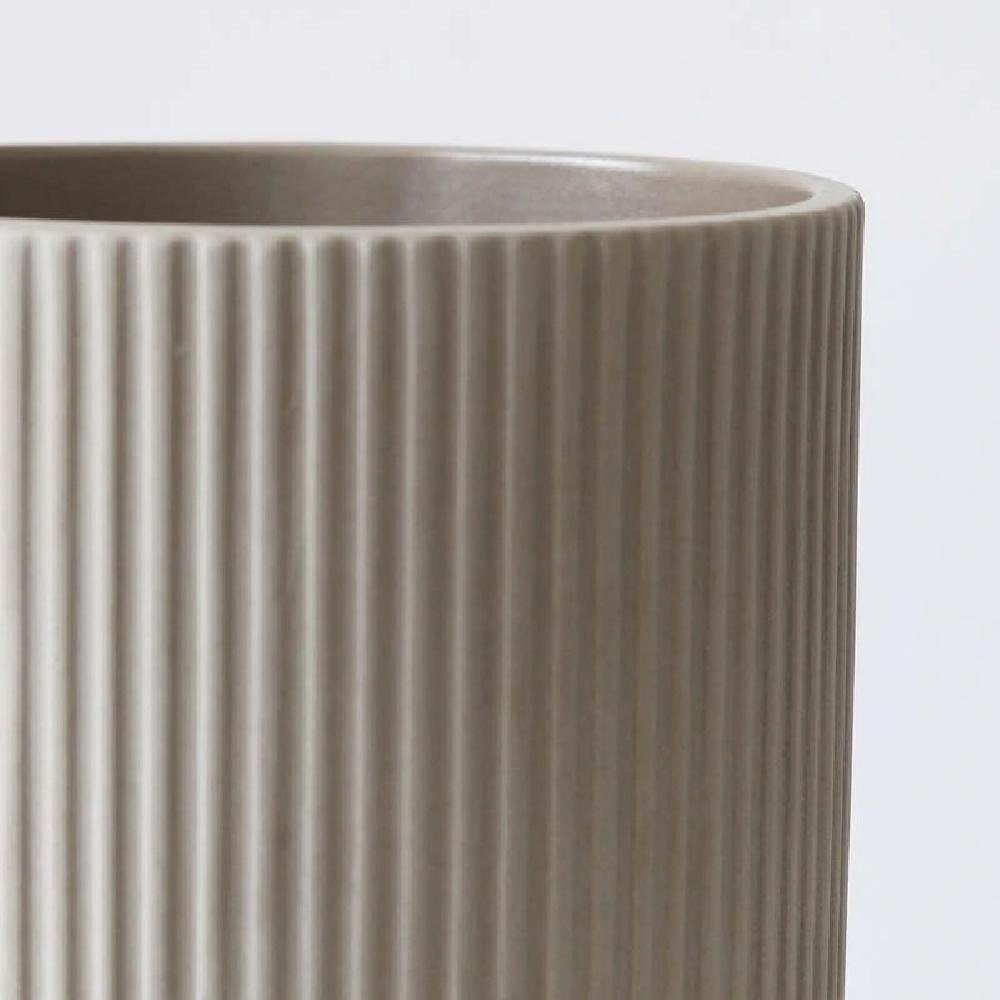 Kristina Dam Studio Blumentopf Schale Bowl Grau (Large)