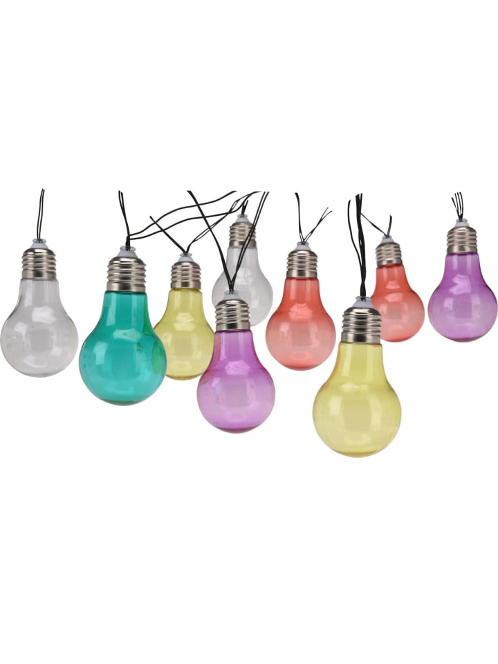 PROGARDEN Solar-Lichterkette in mehrfarben günstig kaufen onesize