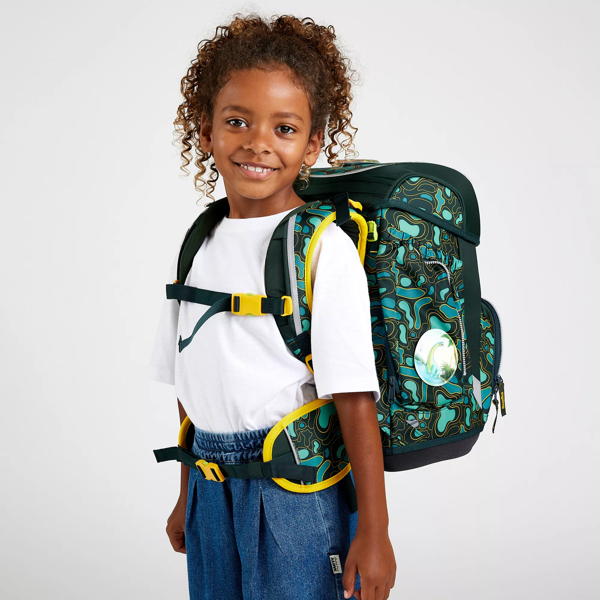 ergobag Schulranzen Set Tribäratops