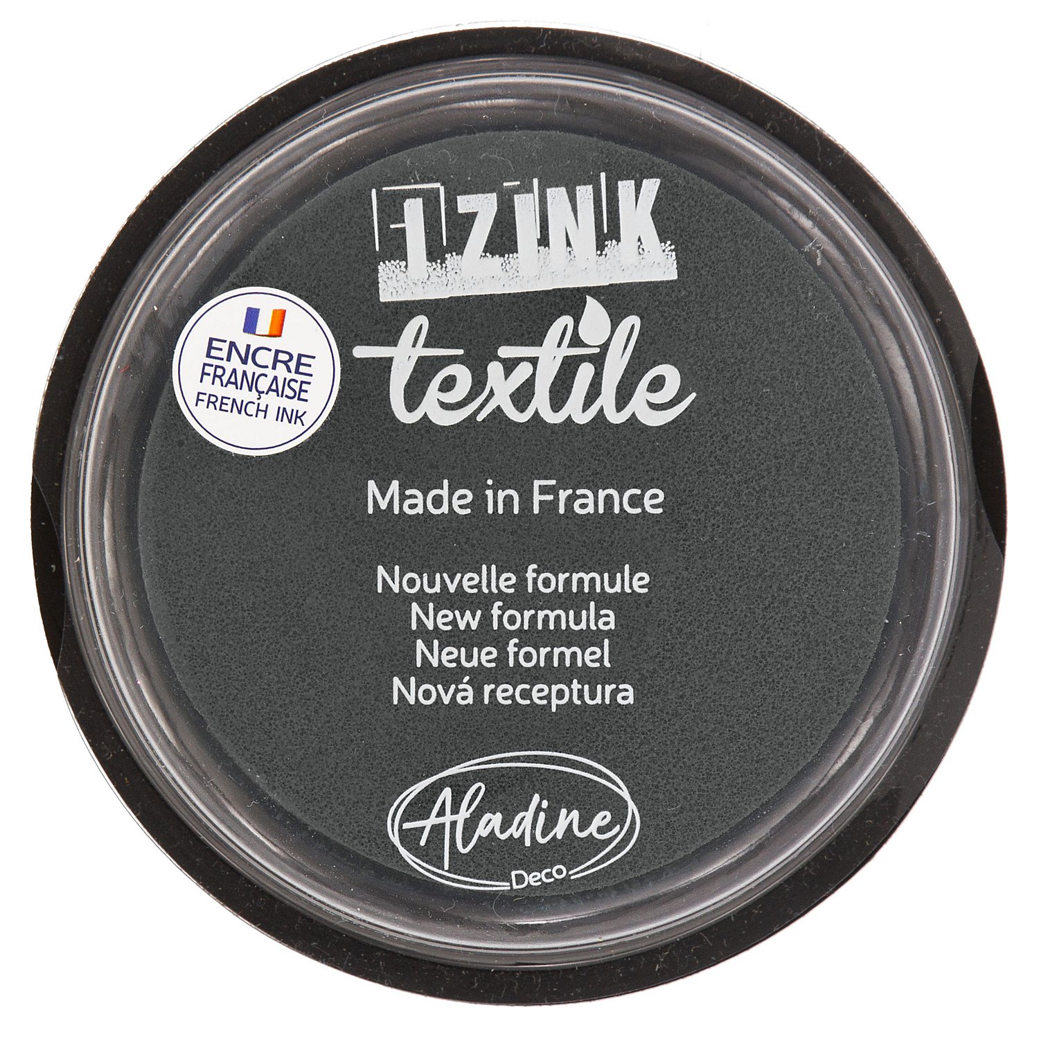 IZINK Textil Stempelkissen, grau