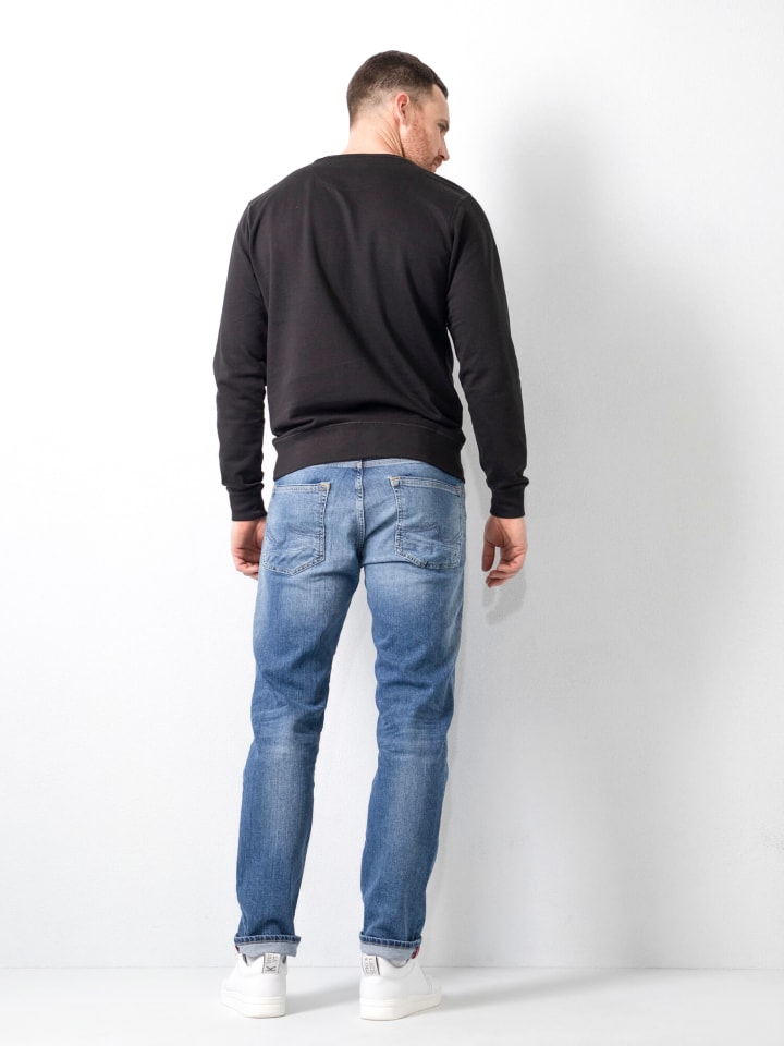 Petrol Industries Regular Fit Jeans Riley in Blau günstig kaufen