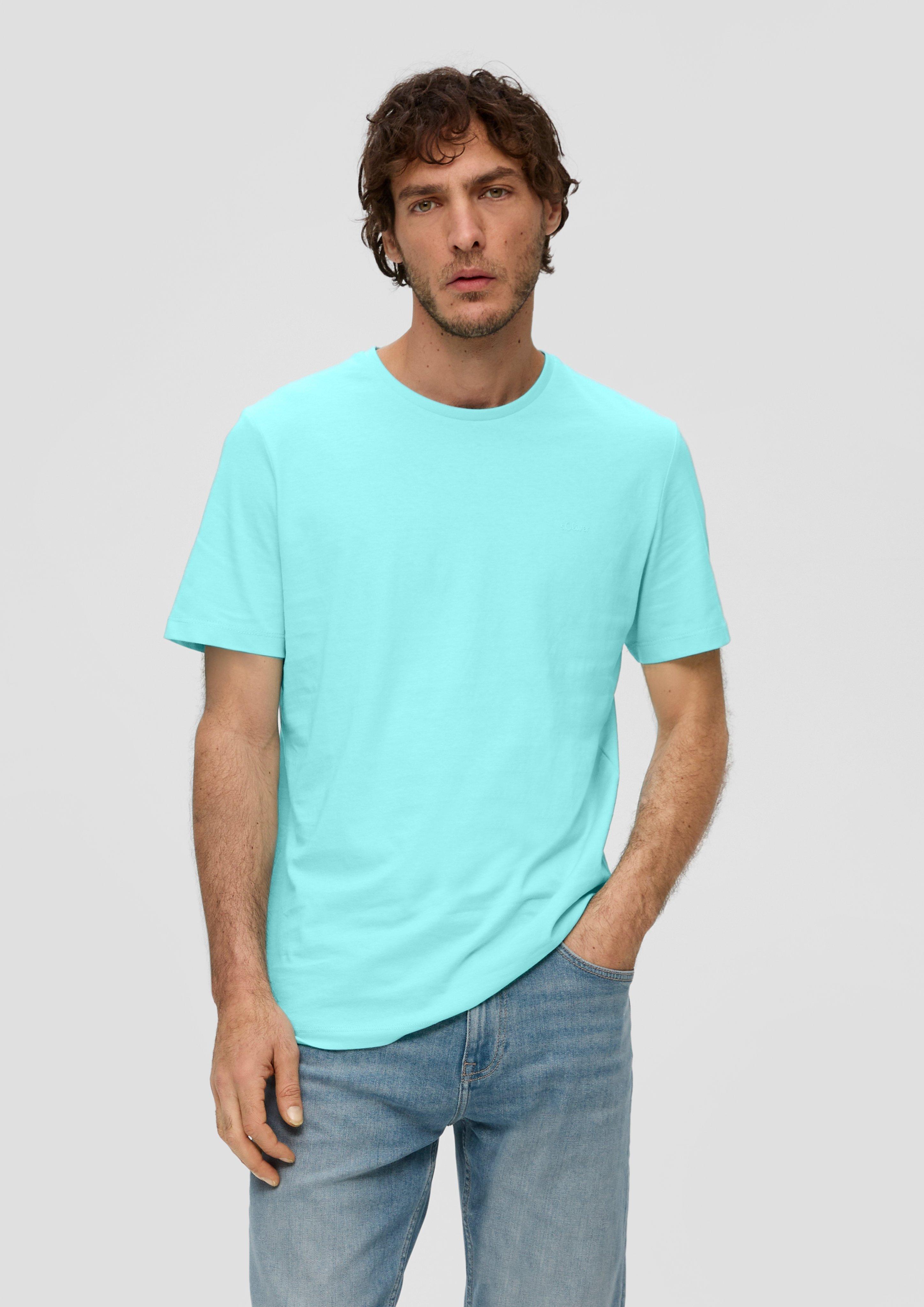 T-Shirt mit Labelprint  2141455-6040