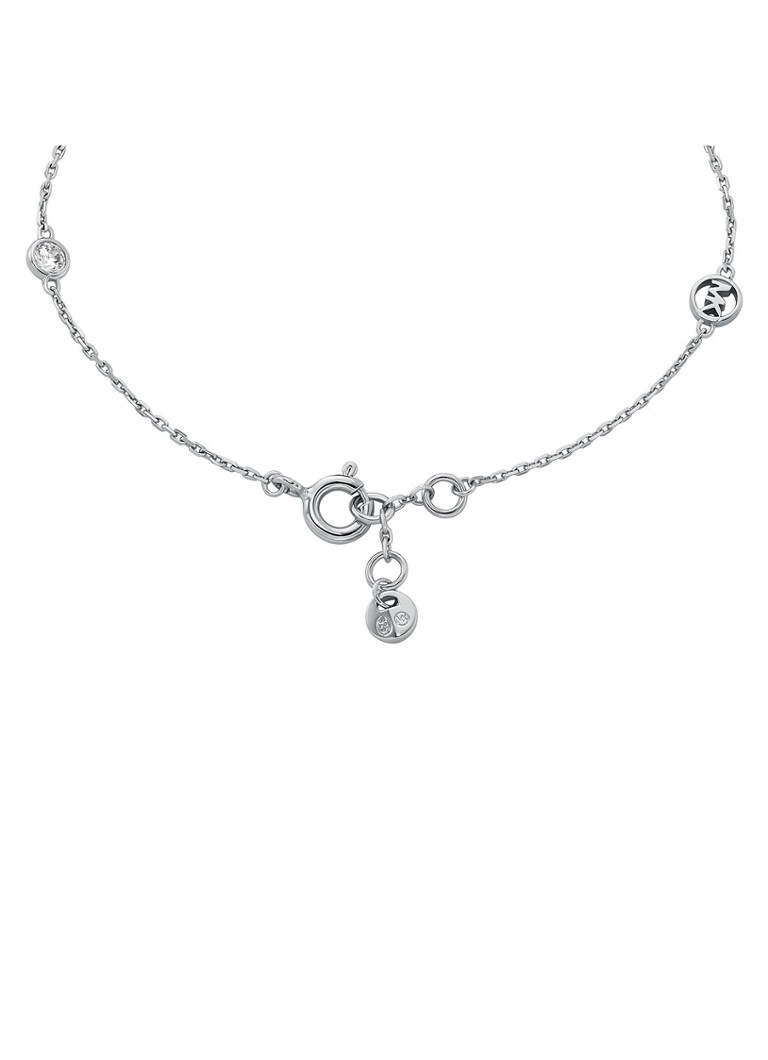 Bracciale Michael Kors in argento con zirconi cubici MKC1716CZ040