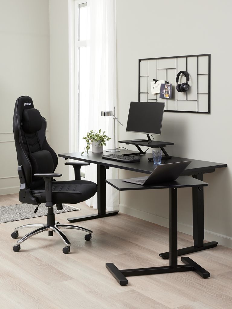 MELLERUP Fotel gamingowy MELLERUP XL czarny