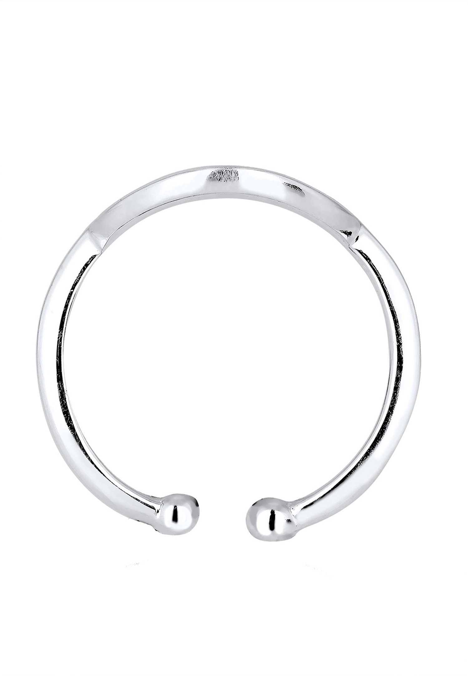 Anello rotondo Elli Ornament Boho da donna - Argento 925/1000